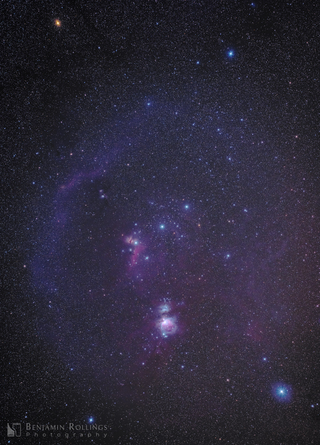 Orion Constellation - Benjamin Rollings