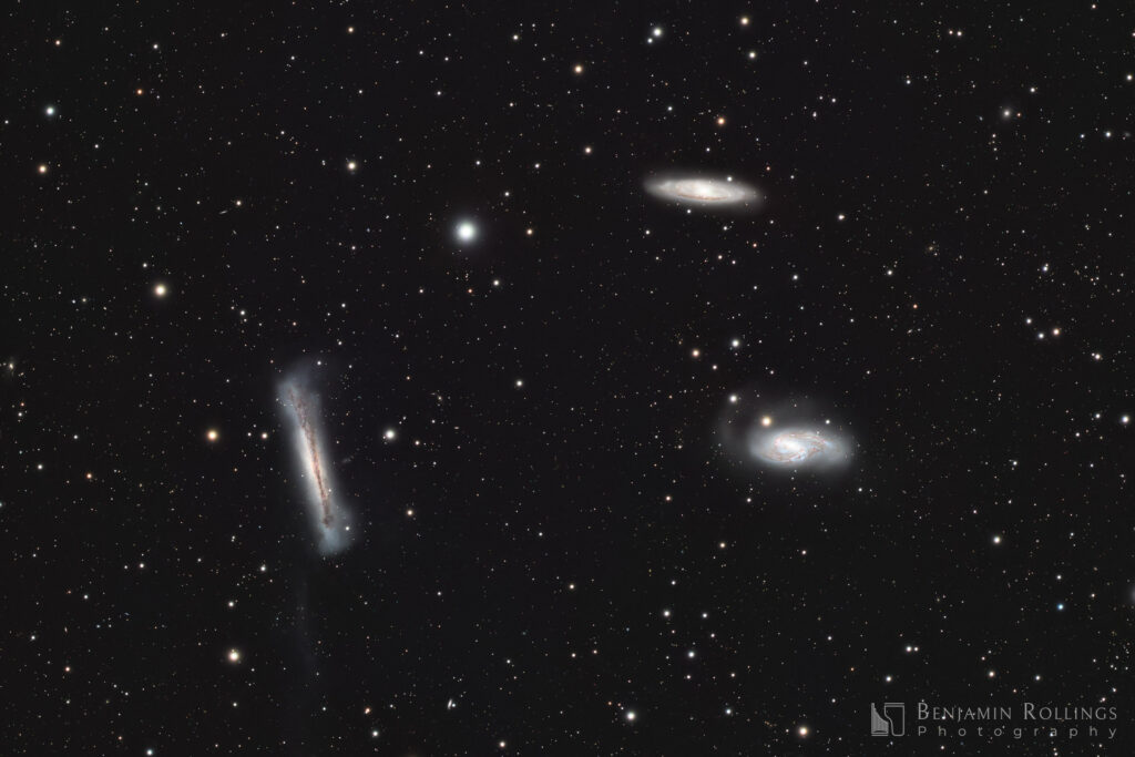 The Leo Triplet (galaxies M65, M66, and NGC 362) in LRGBHa